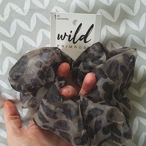 FREE Leopard Animal Print Scrunchie